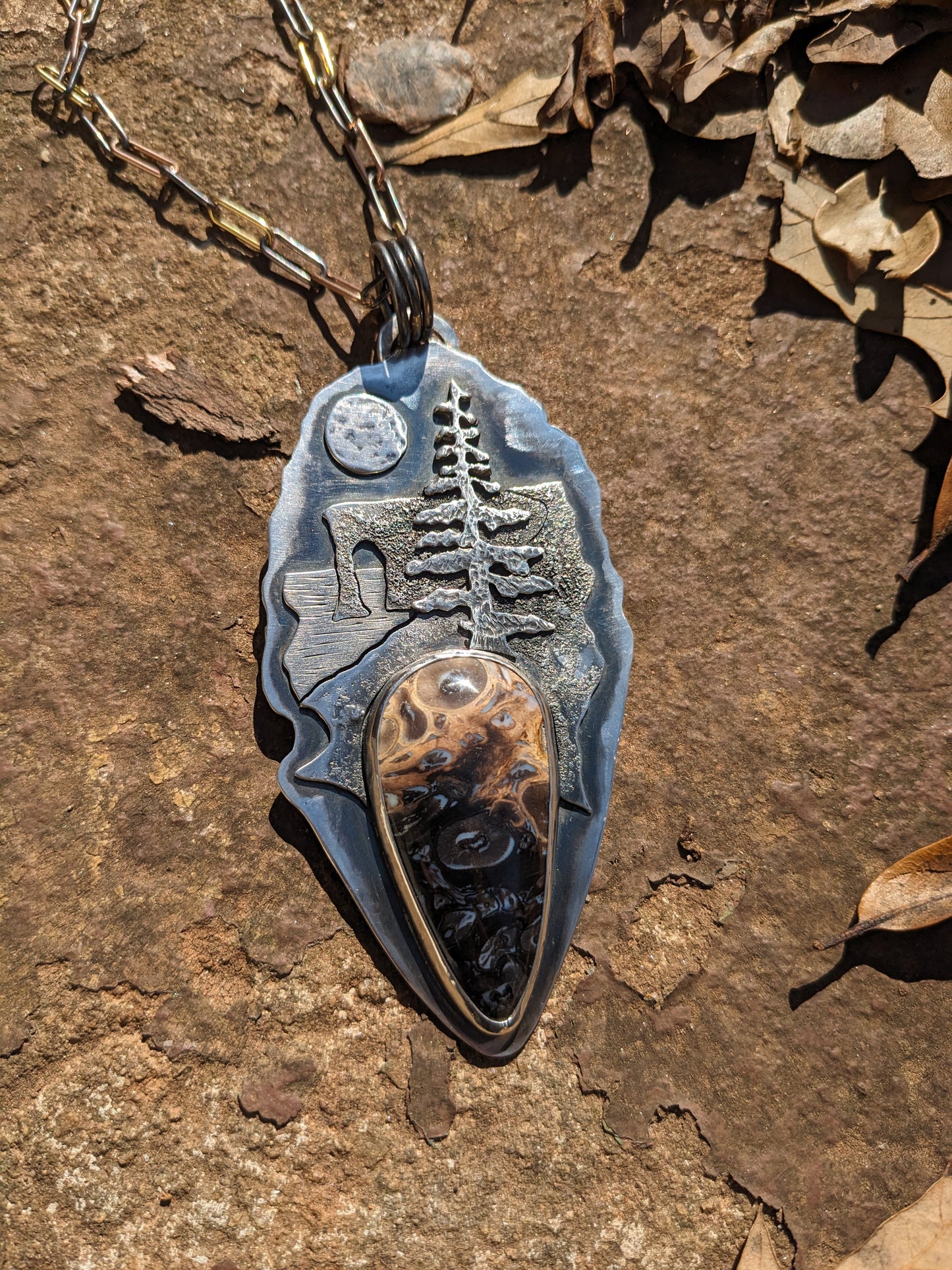 "On the West Coast" pendant