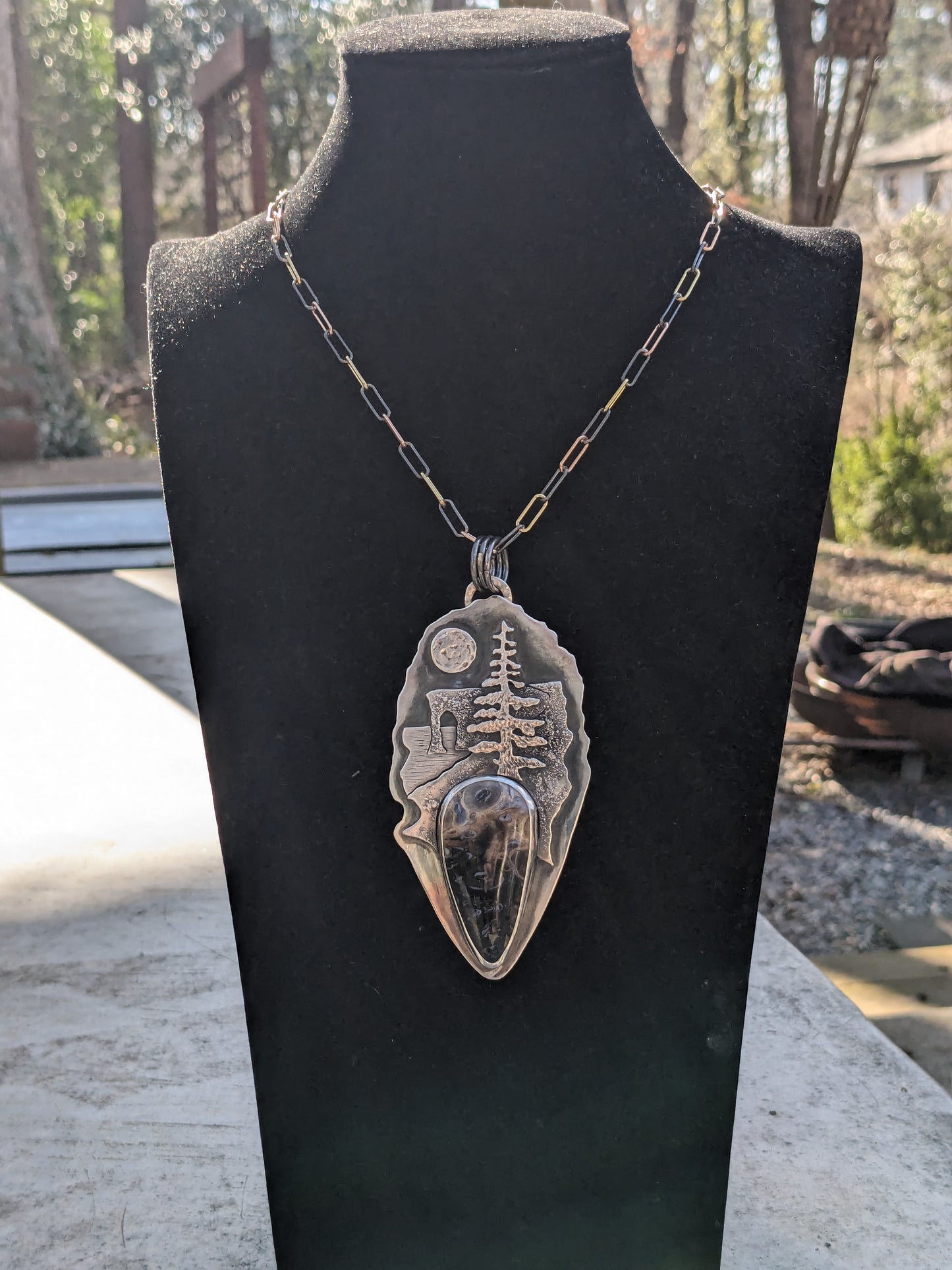 "On the West Coast" pendant