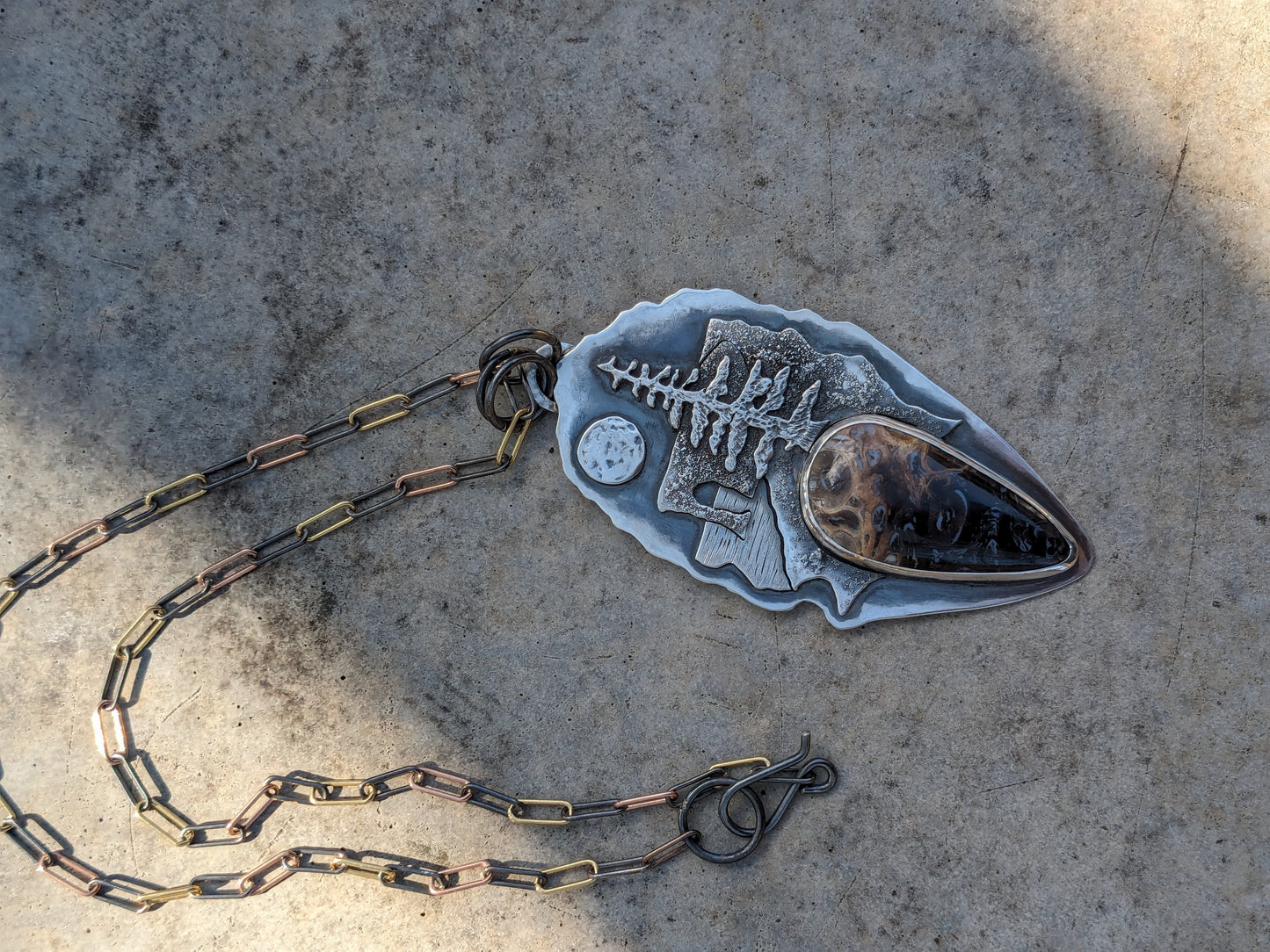 "On the West Coast" pendant