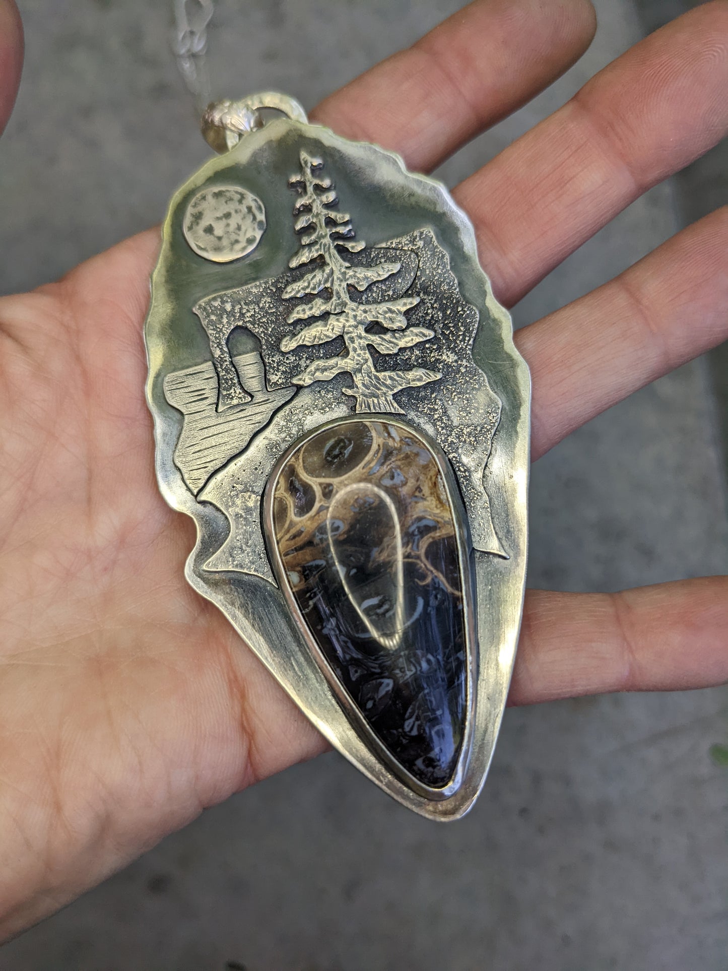 "On the West Coast" pendant