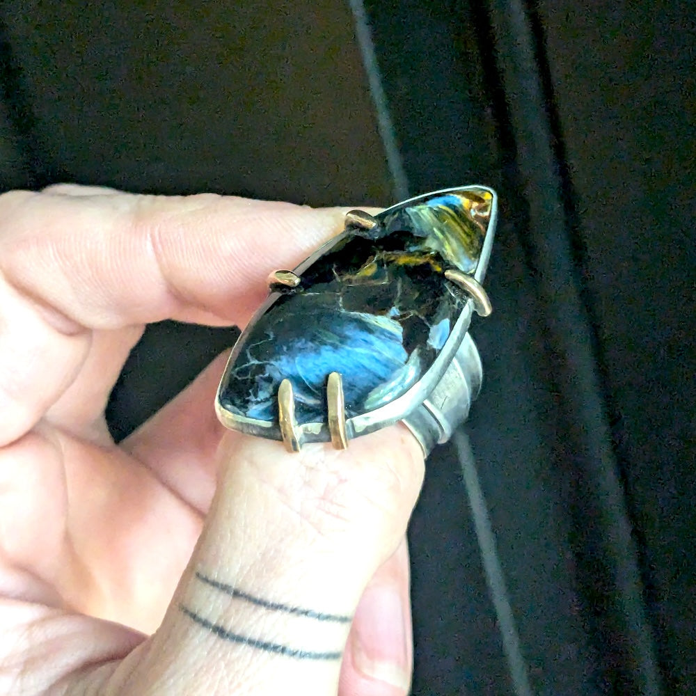 Pietersite Ring