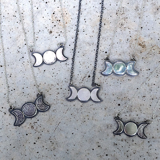 Triple Goddess necklace