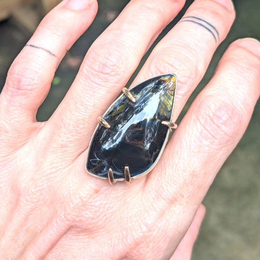 Pietersite Ring